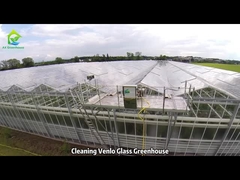 การทําความสะอาดเรือนกระจก Venlo