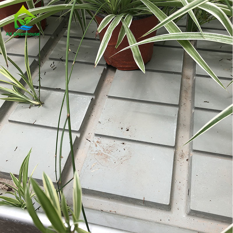 Ebb และน้ําท่วม Hydroponic โต๊ะเคลื่อนย้าย Rolling Bench สําหรับการเติบโตของพืชในเรือนกระจก